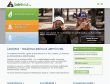 Tablet Screenshot of leiri.fi